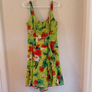 Green Floral Nanette Lepore 4